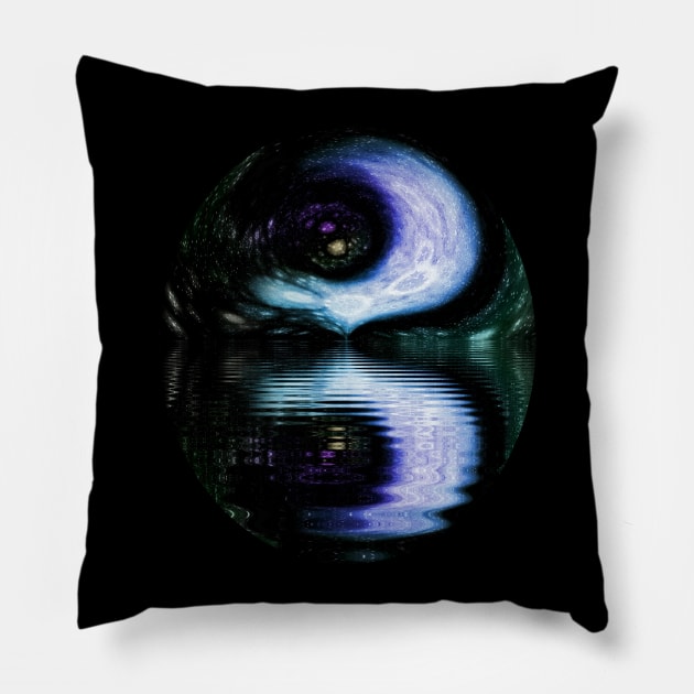 Stargazing in mysteryland Pillow by ElviraDraat