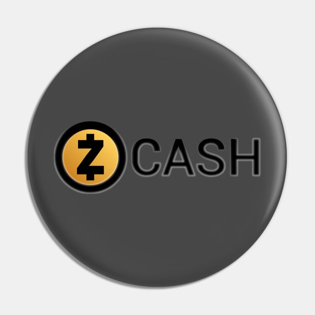 ZCASH Crypto Pin by cryptogeek