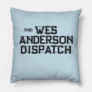 The French Wes Anderson Dispatch Pillow
