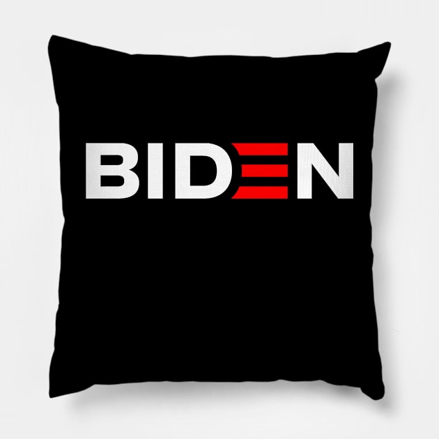 Biden Harris president 2020 4 Pillow by medo art 1