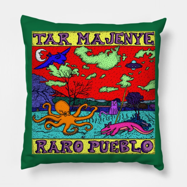 Raro Pueblo Pillow by Majenye