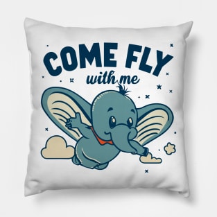 Come Fly With Me Pillow
