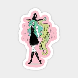 Halloween Witch Magnet