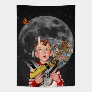 Butterfly boy Tapestry