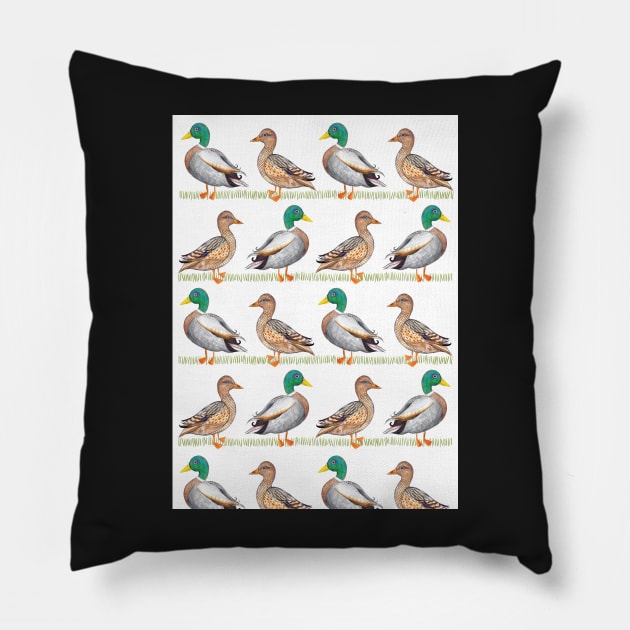 STOKE ON TRENT: AY UP DUCK Pillow by shelleyjayne