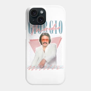Giorgio Moroder -- Retro Style Fan Art Design T-Shirt Phone Case