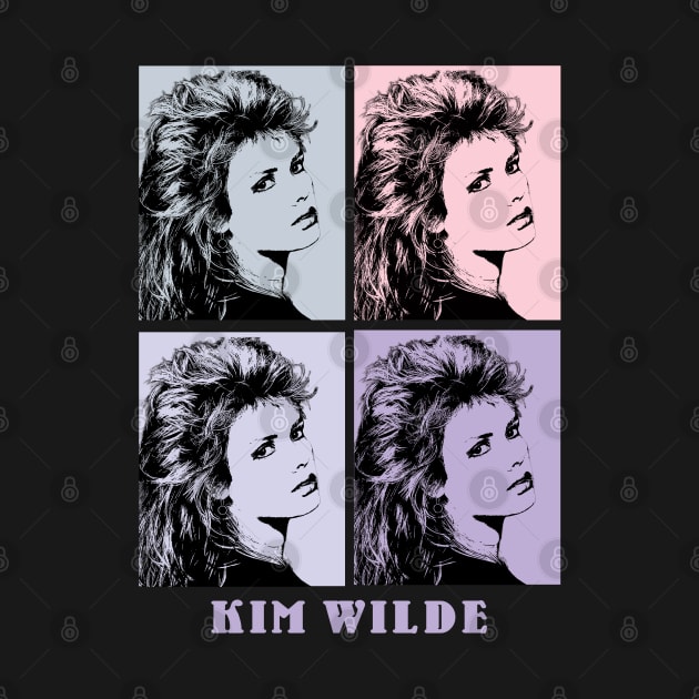 Kim Wilde 80s Pop Art by KERIKIL