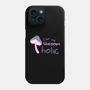 Gift For Mushroom Lover Pink Minimalist Pastel Style Phone Case