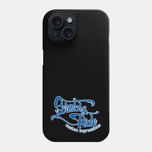 Scratch & Ride Brand (Royal Blue Logo) Phone Case