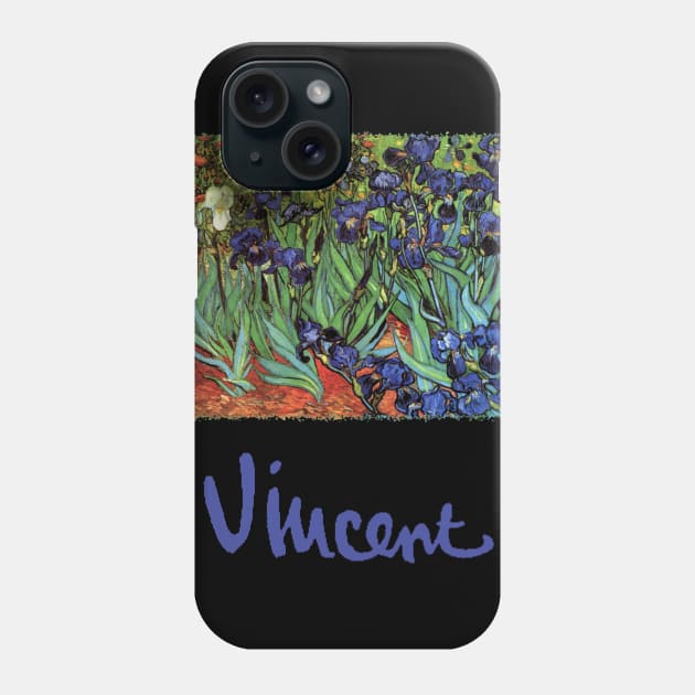 Irises by Vincent van Gogh Phone Case by MasterpieceCafe