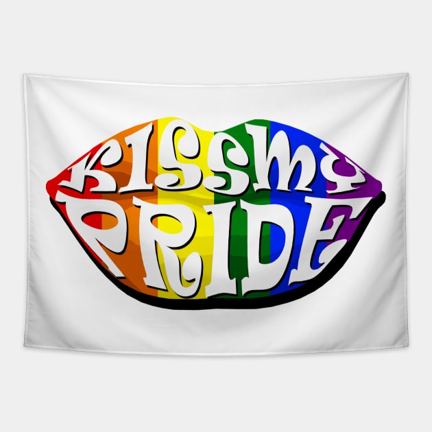 Kiss My Pride #1 Tapestry by SiSuSiSu