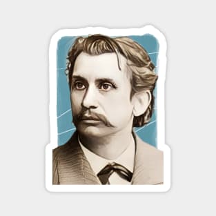 Austrian writer Leopold von Sacher-Masoch illustration Magnet