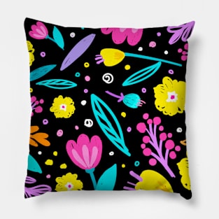 Floral Poster Pillow