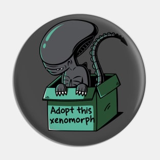 Adopt this xenomorph Pin