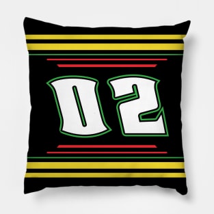 Mason Massey #02 2024 NASCAR Design Pillow