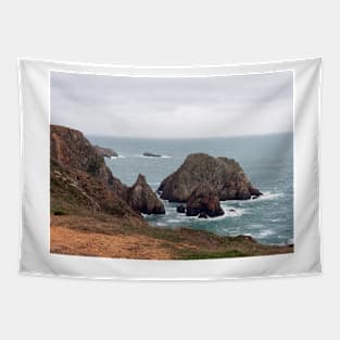 Alderney coastline, Channel Islands Tapestry