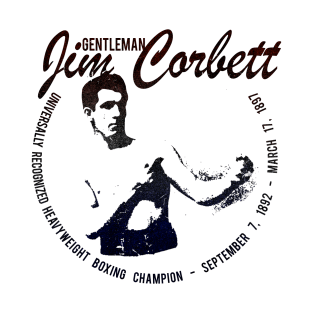 James Corbett Boxing - Gentleman Jim - Heavyweight Champion T-Shirt