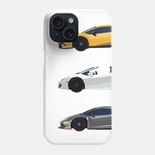 Minimalist Lamborghini Huracán variant Phone Case