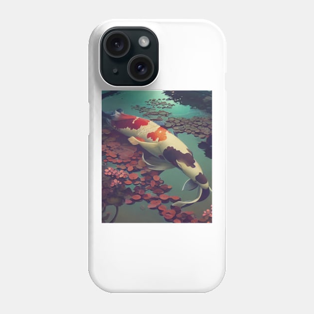 The Art of Koi Fish: A Visual Feast for Your Eyes 14 Phone Case by Painthat