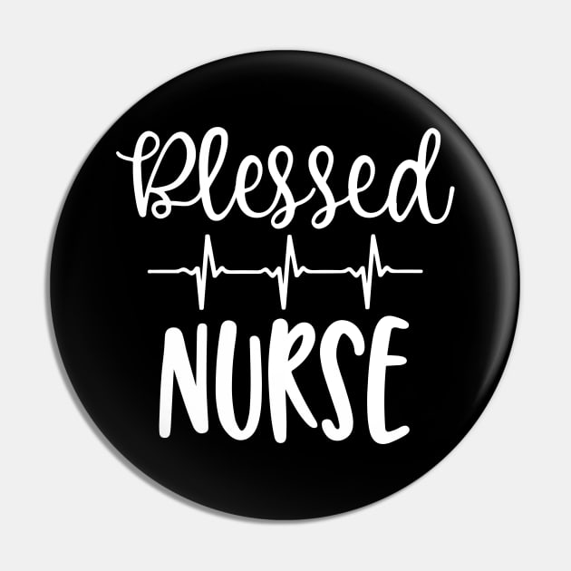 Blessed Nurse Pin by StudioBear