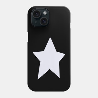 Periwinkle Very Peri Blue Very Pale Tone Star Phone Case