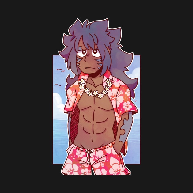 Hawaiian shirt Acnologia by Dragnoodles