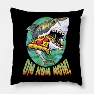 Great White Shark Bites Pizza Pillow