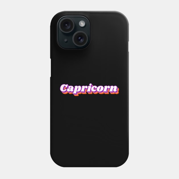 Capricorn Phone Case by Mooxy