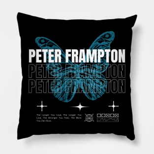 Peter Frampton // Butterfly Pillow