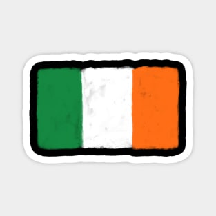 Ireland Grunge Flag Magnet