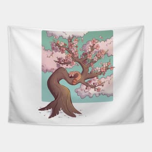 Sweet Dreams Red Panda Tapestry