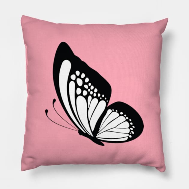 Beauty Butterfly Pillow by My Artsam