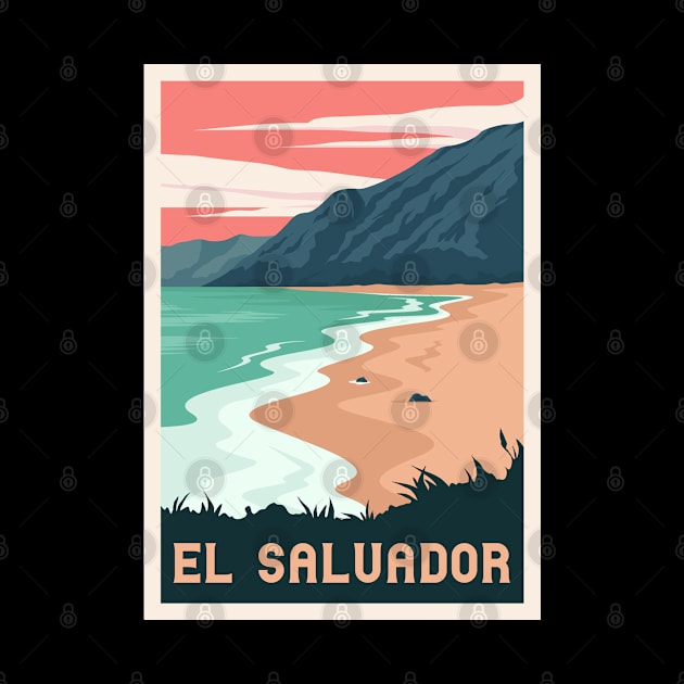 El Salvador vacation poster by NeedsFulfilled