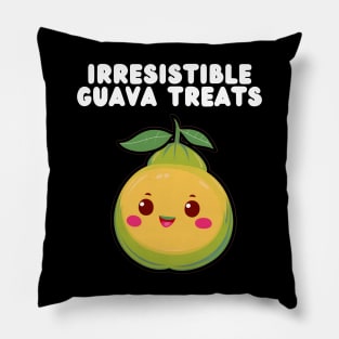Adorable Guava Fresh Happy Face Pillow