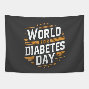 World Diabetes Day Tapestry