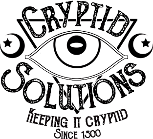 Cryptid Solutions (WHITE) Magnet