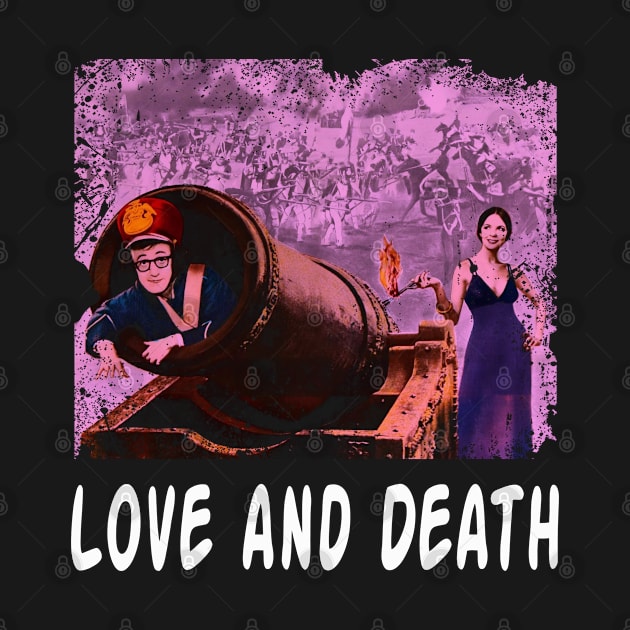 War and Whimsy Love and Movie Tee by Doc Gibby