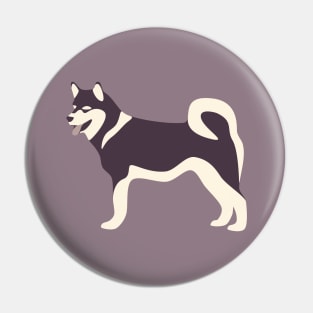 Siberian Husky (Autumn) Pin