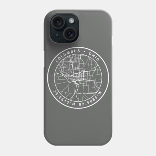 Columbus Map Phone Case