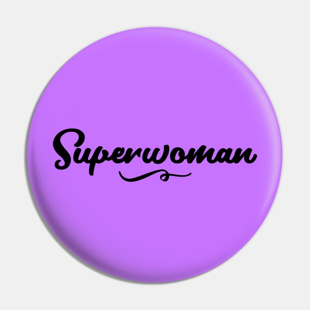 Superwoman Quote Design Two Pin by littleprints