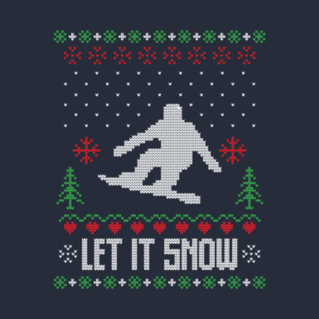 let it snow sweater romper