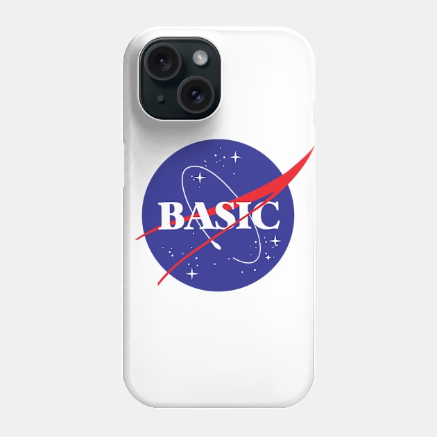 NASA BASIC Phone Case by RunningR0ck