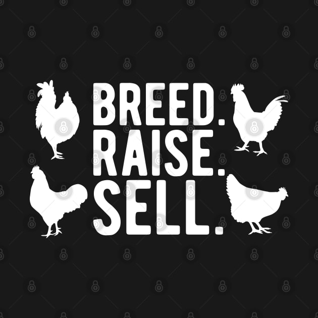 Chicken Farm - Breed. Raise. Sell. w by KC Happy Shop