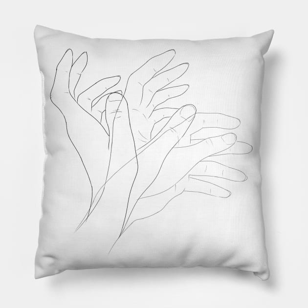 Motion Pillow by Fotocynthese art