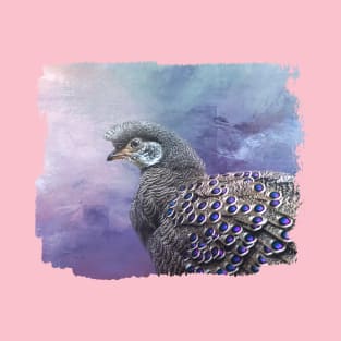 Gray Peacock Pheasant 02 T-Shirt