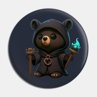 Black Bear Warlock Pin