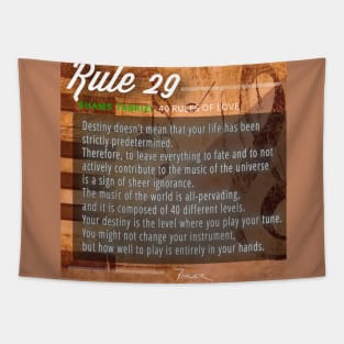 40 RULES OF LOVE - 29 Tapestry