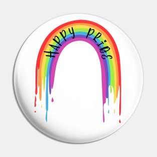 Happy Pride Rainbow Pin