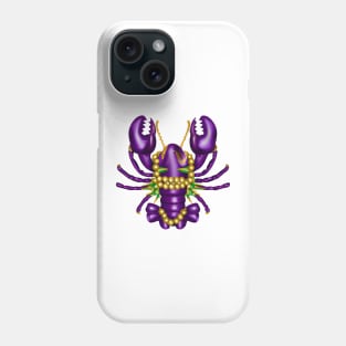 Mardi Gras Crawfish #3 Phone Case