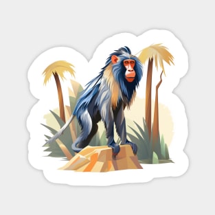 Mandrill Magnet